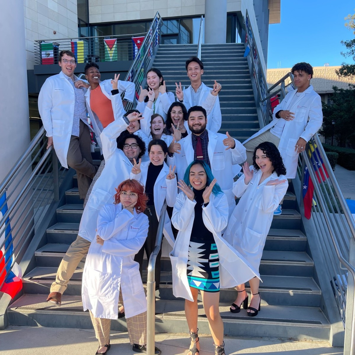 2023 Stanford Biosciences Lab Coat Ceremony with ADVANCE Cohort